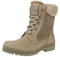 Panama Jack Damen Tuscani Combat Boot, Kaki B35, 36 EU
