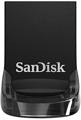 SanDisk 1 TB Ultra Fit,Pendrive(Memoria USB 3.2,ideal para ordenador portátil o de sobremesa, consolas de juegos y sistemas, hasta 400 MB/s de lectura,Software de recuperación de datos RescuePRO,Negro