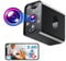 PHLIPESAM Mini Kamera 1080P, Mini Überwachungskamera mit Bewegungserkennung, 160° Weitwinkel & Nachtsicht, Kleine Kamera mit Aufnahmefunktion, USB Kamera für Innen, Büro, Geschäft & Zuhause