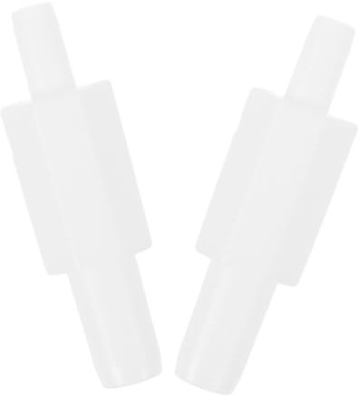 UPKOCH 2pcs Accessories Cat Posts Bathroom Rack Connector Kit Plugs Kayak Replacement Plug Foam Bottle Dispenser Water Pump Adapter Refillable Foaming Dispenser White Pp