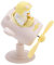 ZJchao USB Mini Fan Mignon Bouchon de Canard Jaune et Jouez Ventilateur de Refroidissement Portable Silencieux pour la Maison de Bureau