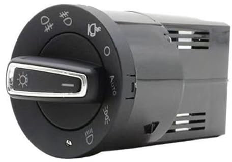 CAKYSE Lichtschalter Scheinwerfer Kompatibel Mit VW Für Sharan 7M 7N 2001 2002 2003 2004 2005 2006 2007 2008 2009 2010 Autoscheinwerfer-Automatikschalter 1C0941531A