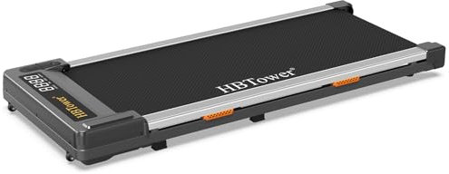 HBTower Laufband für Zuhause, 3 in 1 Walking Pad, 2,5 PS Laufband, Laufband Schreibtisch mit Fernbedienung und LED-Anzeige für Zuhause und Büro, Treadmill for Home 1-6km/h