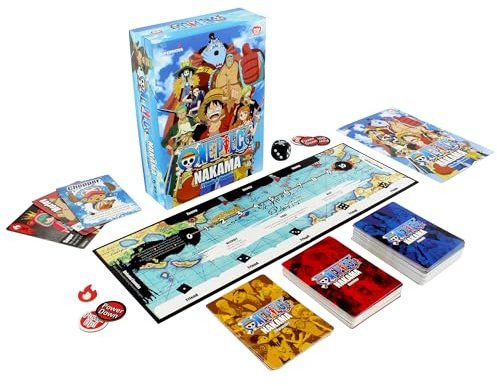 One Piece Nakama Friends & Enemies | Cooperative Anime Strategy Board Game | Team up as Luffy & the Straw Hat Pirates! Recruit allies, battle enemies & use strategy to become King of the Pirates.