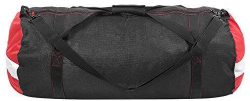RASTKY Großer Diving -Aufbewahrungsbeutel für Tauchausrüstung, Tauch -Mesh Umhängetaschenpackung Handtasche Ausrüstung für Flipper Nassekleidung Ochse | Hochleistungsnetz-Duffel-Tasche Zum Schnellen