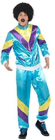 80s Height of Fashion Shell Suit Costume (M)