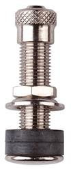 Weldtite Valve Tubeless Straight-Chrome 327 8mm Clamp-In 5029