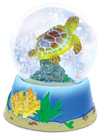 Schneekugel Sea Schildkröte (65 mm), Stein, Mehrfarbig, Einheitsgröße