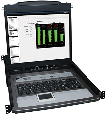 TRIPP LITE 16-Port 19-Inch Console KVM with 8 USB/PS2 Combo Cable Kits (B020-U16-19-K)