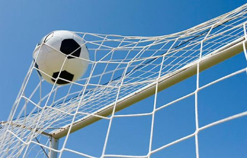 TORNETZ - Fußball - 5m x 2m x 1m x 1m - 3mm - Weiß