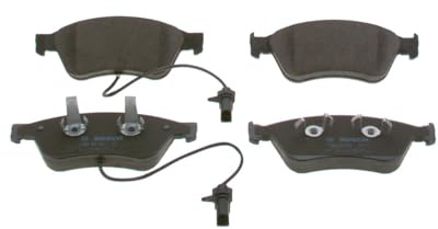 Bosch BP1111 - Brake Pads Car Front Axle - Bosch Quality - Reduced Noise and Dust - ECE-R90 Certified - Copper-Free - 1 Set of 4 Pads