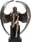 Kare Design Deko Figur Nude Sad Angel, Dekofigur, Dekoobjekt, Dekoration Wohnzimmer, große Skulptur, Engelsfigur sitzend (H/B/T) 63x48x32cm, Braun