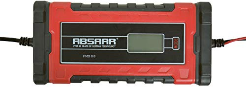 Absaar Pro 8.0 Chargeur de Batterie 12/24V 8A