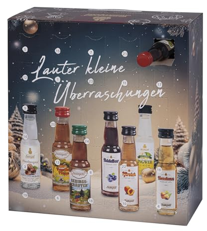 Lautergold Adventskalender Liköre Spirituosen Brände und Geiste