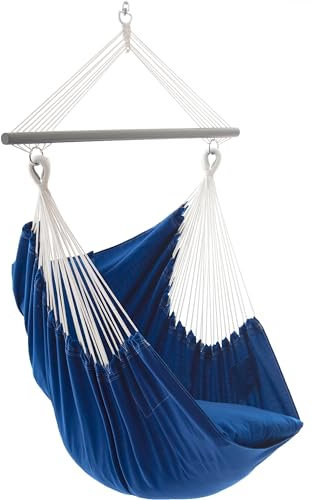 Vivere Hamac Brésilien Polyester - Double - Royal Blue