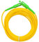 LAZY SPORTS Fiber óptica Cable SC/APC a SC/APC monomodo simplex 9/125,Compartible con Movistar Jazztel Vodafone Orange Amena Masmovil Yoigo (M-15M)