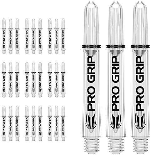 Target Darts 10 x Sätze of Klar Pro Grip Dartschäfte Kurt - 30 Dartschäfte Insgesamt