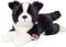 Teddy Hermann 91961 Hund Border Collie liegend 45 cm, Kuscheltier, Plüschtier mit recycelter Füllung