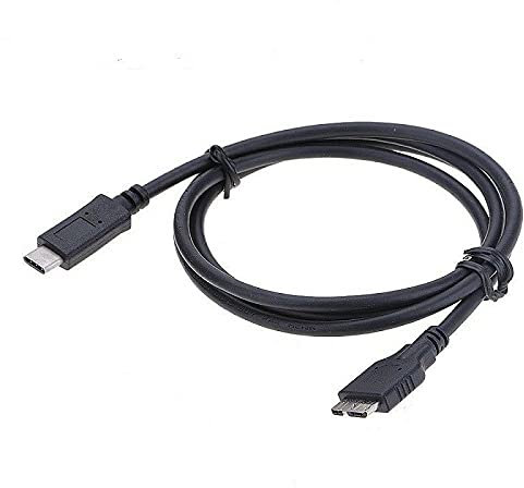 Multibao 1M USB-C to USB 3.0 Micro-B External Hard Drive Cable Lead Compatible with WD Elements, My Passport, My Book, Seagate Maxtor, Backup Plus, Toshiba, USB-C laptops & Tablets (1)