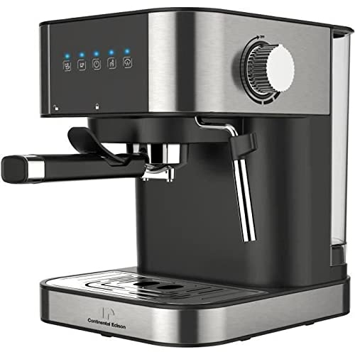 CONTINENTAL EDISON CEMEINB Machine a expresso avec buse vapeur Cappuccino - Inox