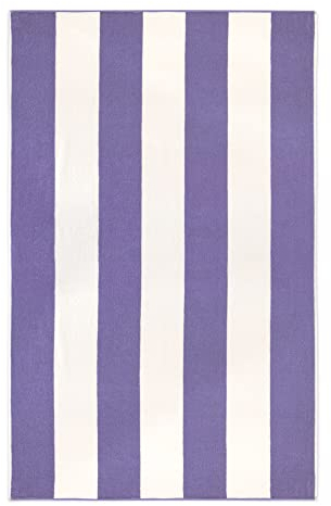 ZWOLTEX Strandhandtuch | 100% Baumwolle | Oeko-Tex 100 | Badehandtuch | grosses Handtuch | Saunatuch | fusselfrei | 100x160cm, 380gr NEON Hellpurpel