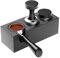 Bemodst Coffee Tamper, Coffee Grinder Set Base, Espresso Compaction Station, Espresso Tamper, Perfect Prep Machine Filter, Portafilter, Suitable for 51-58mm Tamper Tool, Espresso Tools.（Black）
