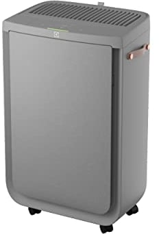 Electrolux Pure Multi 700, Purificateur d'air, Connecté Wi-Fi, Fonction Ventilateur, Air pur Filtration HEPA en 4 étapes, 73m2 max, Silencieux, EPU72571UG, Gris clair