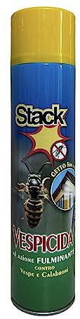 Vespicida contro Vespe e Calabroni Getto fino a 4 m Spray Multi-insetto 500 ML azione FULMINANTE (1)