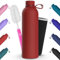 Geepen Bouteille Isotherme en Acier Inoxydable, Gourde Isotherme INOX Réutilisables Écologique Gourde Sport Étanche, sans BPA, pour Enfant, Adulte, Sport, Gym, Voyage 750ML Rouge