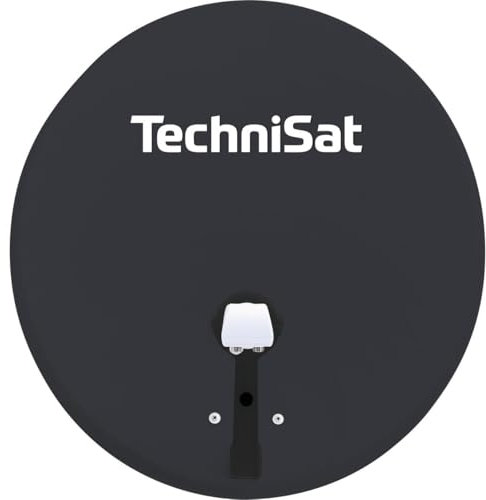 TECHNITENNE 60 anth,Twin-LNB,2x10m Kabel TECHNISAT 2360/2882