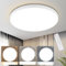 muyuua Deckenlampe LED Deckenleuchte Flach - Schlafzimmerlampe Dimmbar Kellerlampe Badlampe 30W IP44 Küchenlampe Flurlampe Ø26cm Rund Flach Badezimmerlampe mit Fernbedienung Wohnzimmer Bad Büro küche