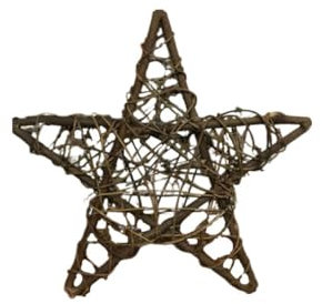 Zerodeko 1 Stück Rattenverzierung Tischdekoration Im Herbst Weihnachtskranz Handgemachter Girlandenkranz Sternenkranz Selber Machen Baumkrone Weingirlande Protokoll Rattan
