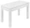 Krok Wood Sitzbank Tomas aus Massivholz in Buche, Farbe Weiß (70 x 35 x 45 cm)