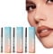 3PCS Peel Off Lip Liner, Light Brown/Dark Brown/Burgundy Long Lasting Lip Liner Stain,Matte Tattoo Lip Liner Stain Peel Off,Infused with Hyaluronic Acid & Vitamin E