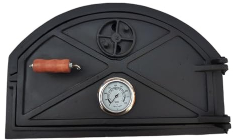 Puerta de horno de leña con mango izquierdo - Sor pampa grill Cod 21