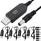 Xiatiaosann DC 5V 2A to DC 9V Step-up USB Converter Adapter Cable, USB Adapter with DC Jack 5.5 x 2.5mm Power Supply Cable for Fan, Table Lamp, with DC Convertor Set (3.3FT, 4 Pack)