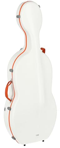 GEWA Celloetui FUN Series Polycarbonat 4/4 Weiß