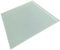 Glasplatte Terry 65x65cm Weiss/milchglas 8mm rund Gehärtetes Glas Scheibe Bodenplatte Glasscheibe