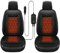 WHOROB Sitzheizung Auflage 12v ZigarettenanzüNder 2er Set Auto Heizung Mit Fernbedienung Beheizbar Sitzauflag Auto 12v 1 Paar