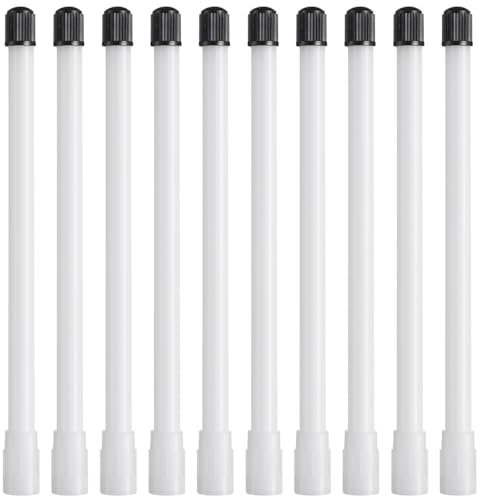 iplusmile 10 Piezas Varilla De Extensión De Válvula De Neumático Extensiones De Vástago De Válvula De Plástico Suministro De Válvulas De Neumático De Bicicleta Accesorio De Extensión De Boquilla De