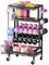 Dumbbells Rack and Organizer, Home Gym Storage Weight Rack with 360° Wheels, Multifunctional Gym Storage Holder for Yoga Mat, Yoga Ball,Foam Roller,Exercise Equipment