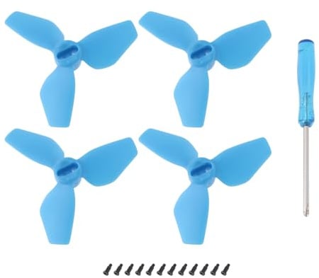 Briny River 4Pcs Quick-Release Replacement Blue Propellers with Screws Wrench Compatible with DJI Neo Drone