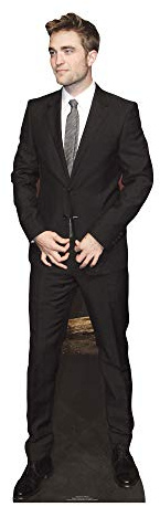 STAR CUTOUTS CS436 Robert Pattinson Geschenk Teil Dekoration Geburtstag Supplies Movie Star Pappaufsteller Erstaunliche Qualität Foto Bild, Einfarbig, Lifesize