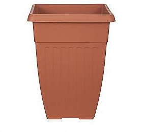 Whitefurze Tall Athens Planter, 42 cm, Terracotta