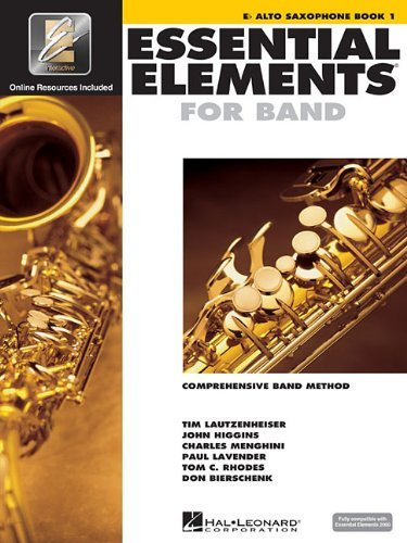 Essential Elements 2000 Eb Saxophone Book 1 (Pap/Com) [Paperback]