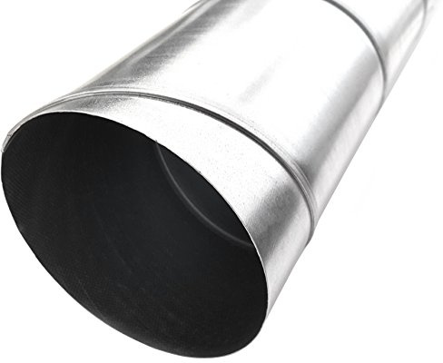 Intelmann Wickelfalzrohr Ø 200 Länge 1000mm (80 100 125 150 160 180 200 250)