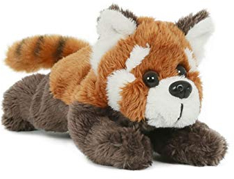 Unbekannt Stofftier roter Panda 15 cm, Pettie, Kuscheltier, Plüschtier, Katzenbär