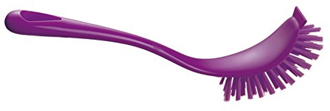 haug bürsten - Rondo Spülbürste - Farbe: Plum - Maße: 26,5 x 5 x 8,5 cm - Form: Oval - Material: Nylon 6,6 - Made in Germany