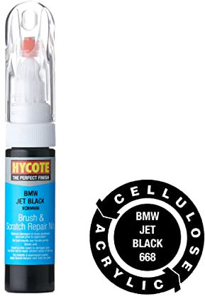 Hycote Colour Brush Jet Black Paint 12.5ml