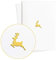 Hochwertige Weihnachtskarten (2er Set) mit Goldfolienprägung auf tollem Papier|Grußkarte zu Weihnachten und Advent, Neutral mit Umschlägen, E50